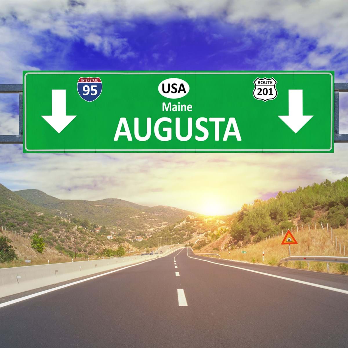 US Route 201. Foto. Marko Bukorovic Dreamstime.Com