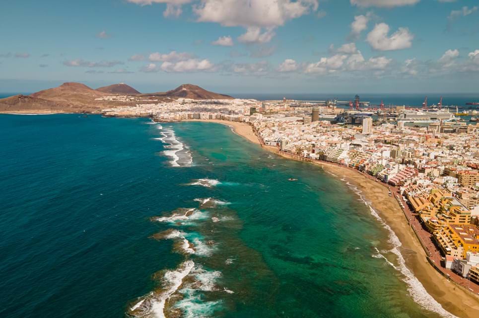 Las Canteras Stranden Paa Gran Canaria