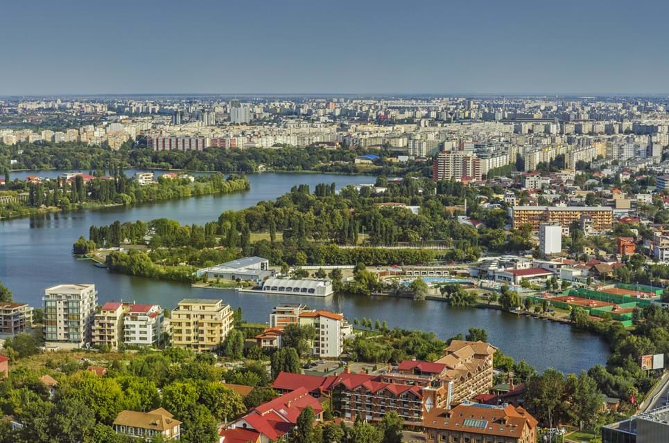 Bukarest Har Noget Uretfærdigt Ry For At Være Grå. Foto. Dreamstime Photo.