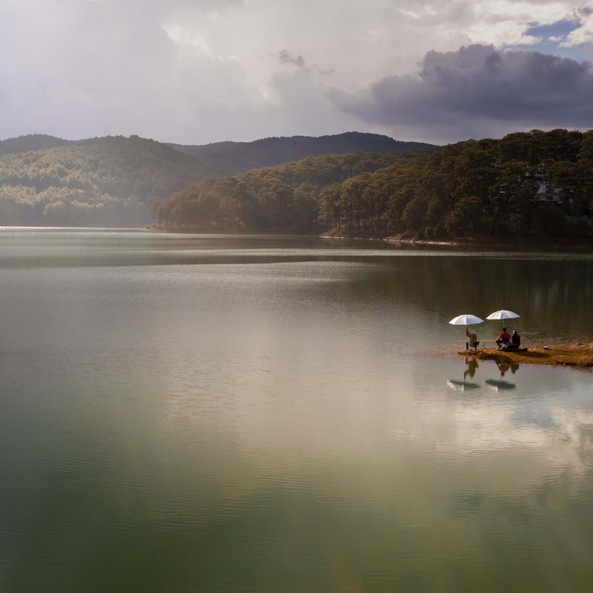 I Kolonitiden Nyd Franskmændene Godt Af Det Mere Kølige Dalat I Højderne. Foto. Dreamstime.