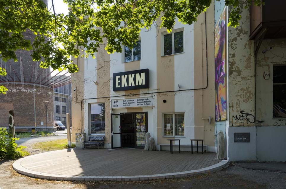 EKKM Kunstmuseum Holder Til Et Tidligere Kraftværks Administrationsbygninger. Foto. Dreamstime