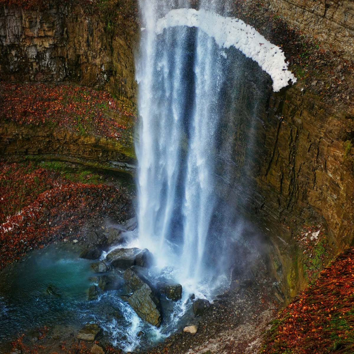 Byen Hamilton Er Vandfaldenes By Her Tew Falls. Foto. Mohamed Themo