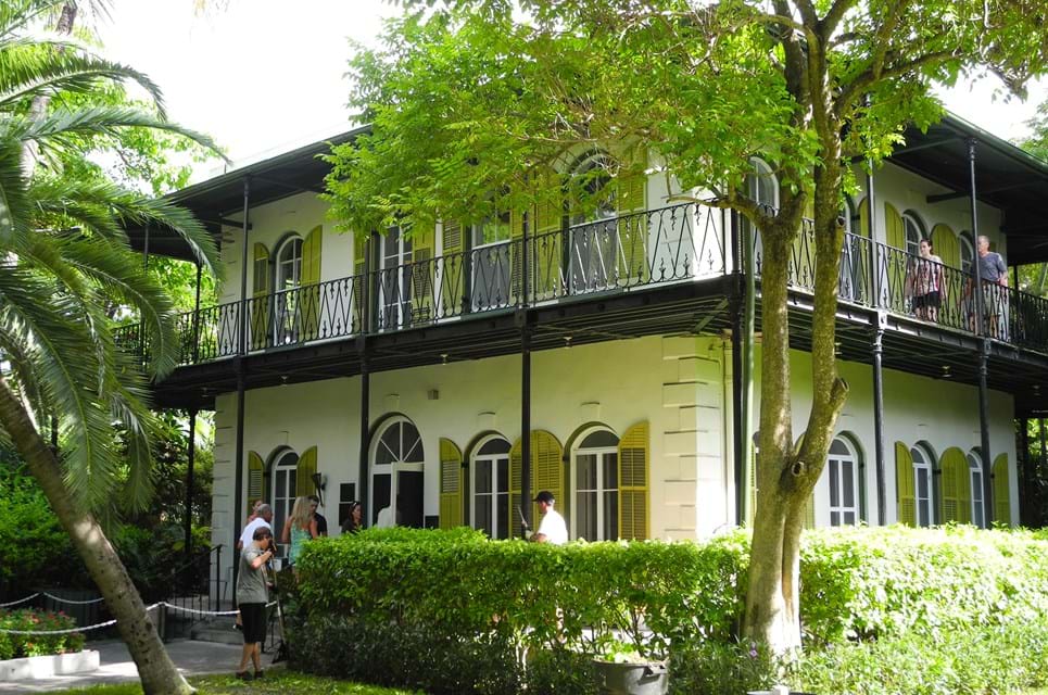 Hemingway House Hvor Den Berømte Forfatter Boede I 1930Erne Er Indrettet Som Dengang Og Museum. Foto. Judith. Betak.