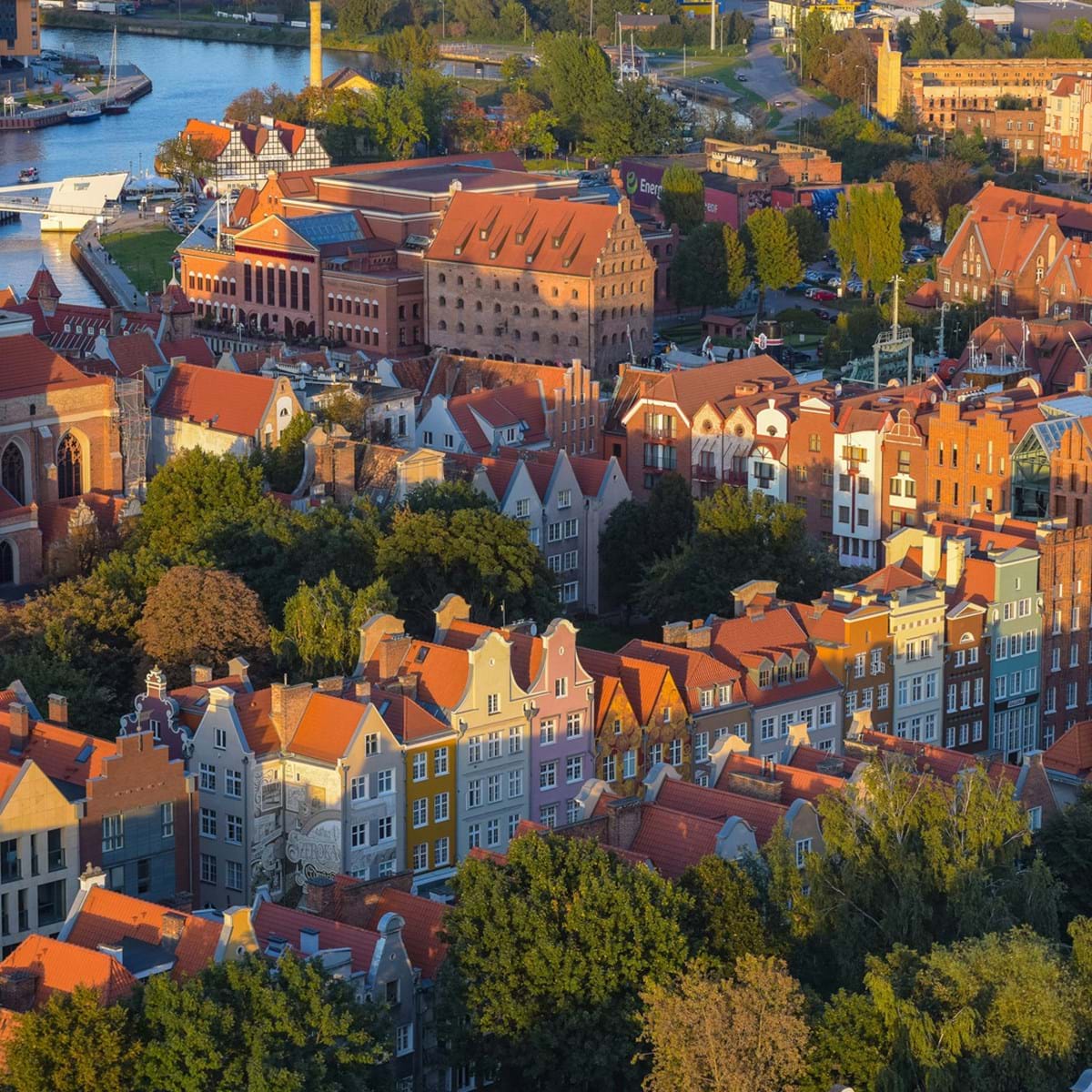 Gdansk I Solskin Er En Af Østersøområdets Smukkeste Byer. Foto (1)
