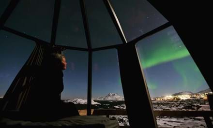 Nuuks Vartegn Er Bjergmassivet Sermitsiaq, Der Er 1210 Meter Højt, Og Som Derfor Kan Ses Overalt I Nuuk. Foto. Magnus Biilmann Trolle.