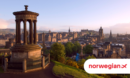 Edinburgh Rutenyhed Fra Billund Direkte Med Norwegian
