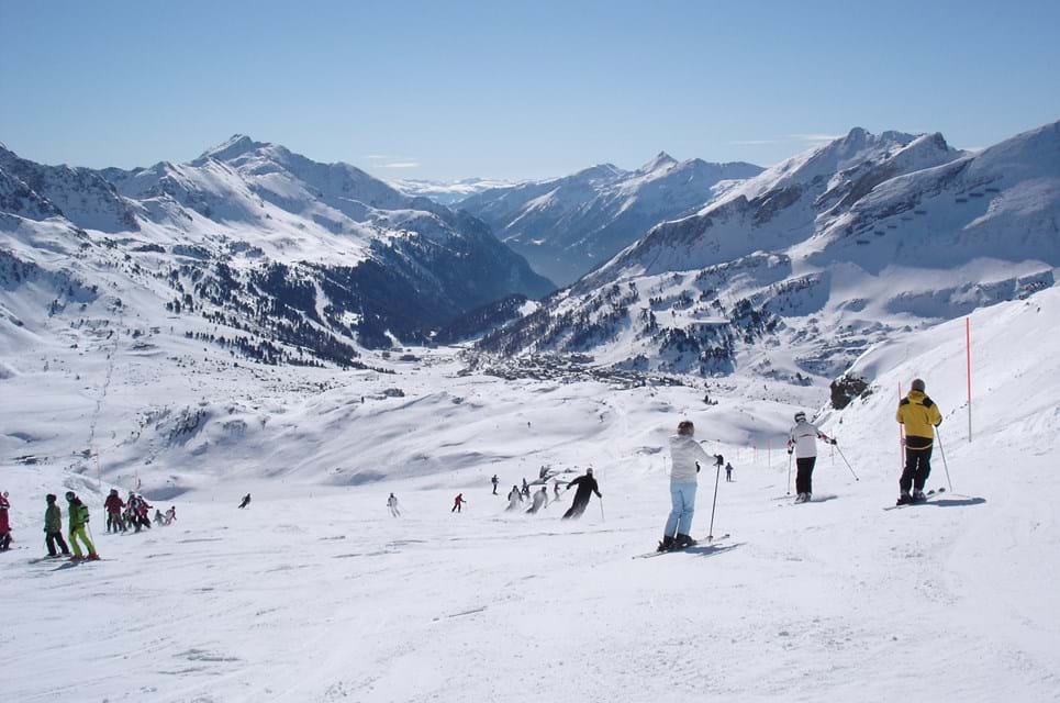 Salzburgerland Er Den Skiregion I Østrig, Der Ligger Tættest På München Lufthavn. Foto. Jan Marek Dreamstime.Com