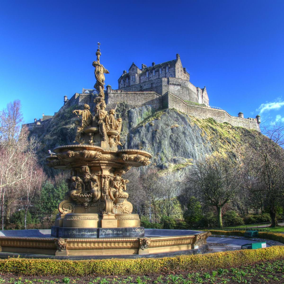 Edinburgh. Foto. Dan Breckwoldt Dreamstime.Com