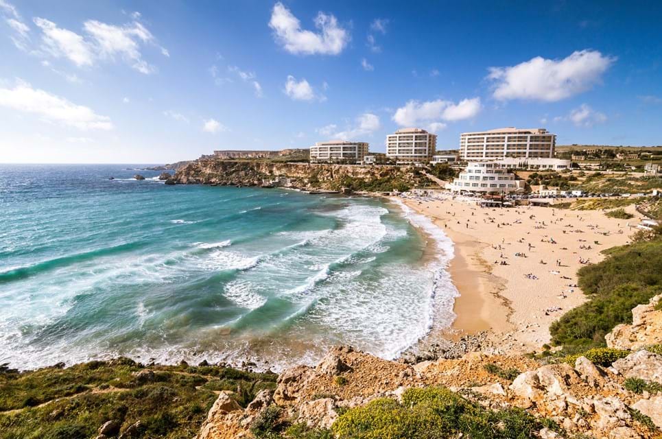 Golden Bay, Malta