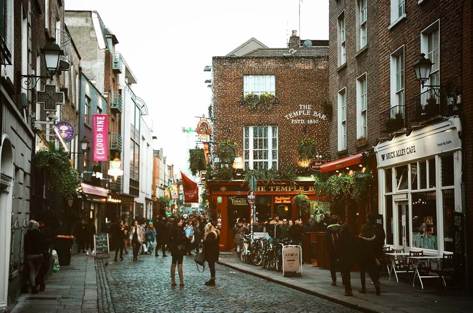 Det Er Ikke Mindst Pubberne, Der Gør Dublin Livlig. Foto