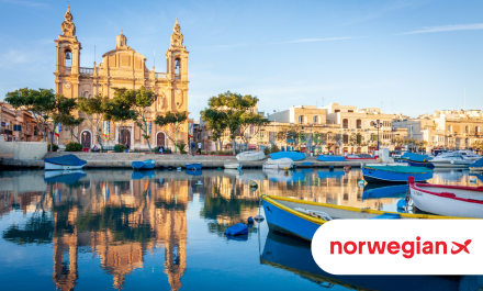 Malta Rutenyhed Fra Billund Direkte Med Norwegian