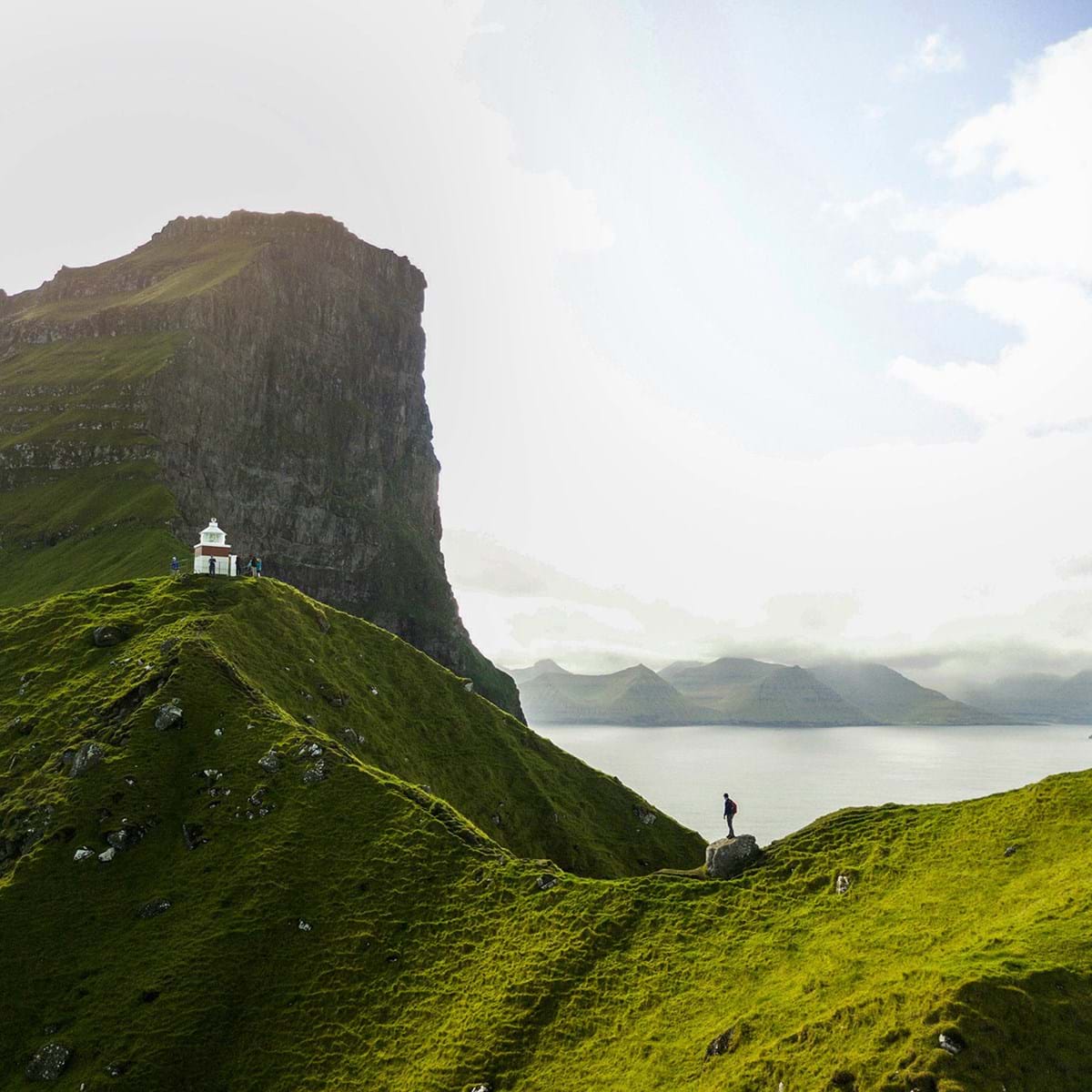 Turen Til Fyret På Kalsoy Er Bogstavelig Talt Bjergtagende. Foto. Dylan Shaw