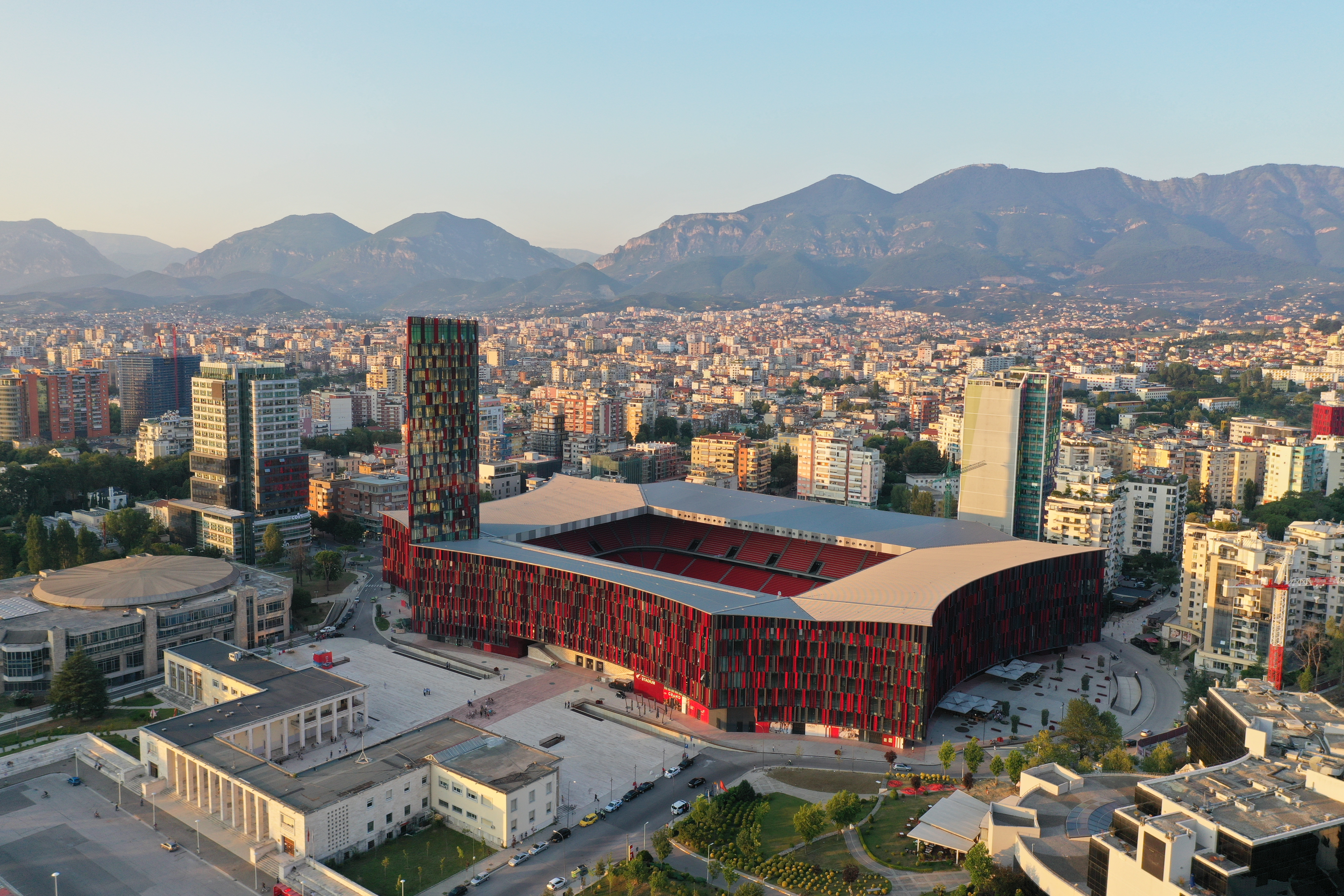 Air Albania Stadion I Tirana Albanien