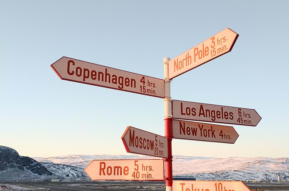 Kangerlussuaq Er Grønlands Trafikale Knudepunkt, Hvad End Man Skal Til Eller Fra, Eller Rundt I Landet. PR Foto. Albatros Artic Circle