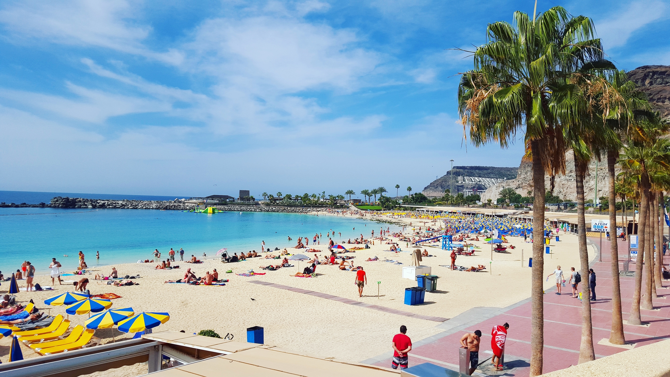 Når Vinteren Omfavner Danmark, Så Er Det Stadig Sommerligt På Gran Canaria. Foto. Frida Hedenskog