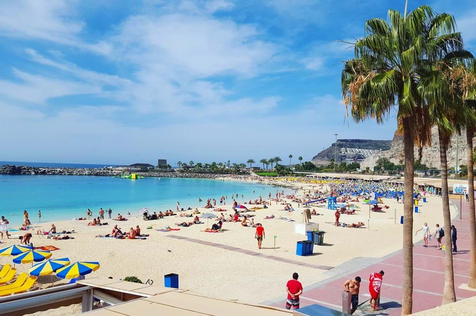 Når Vinteren Omfavner Danmark, Så Er Det Stadig Sommerligt På Gran Canaria. Foto. Frida Hedenskog